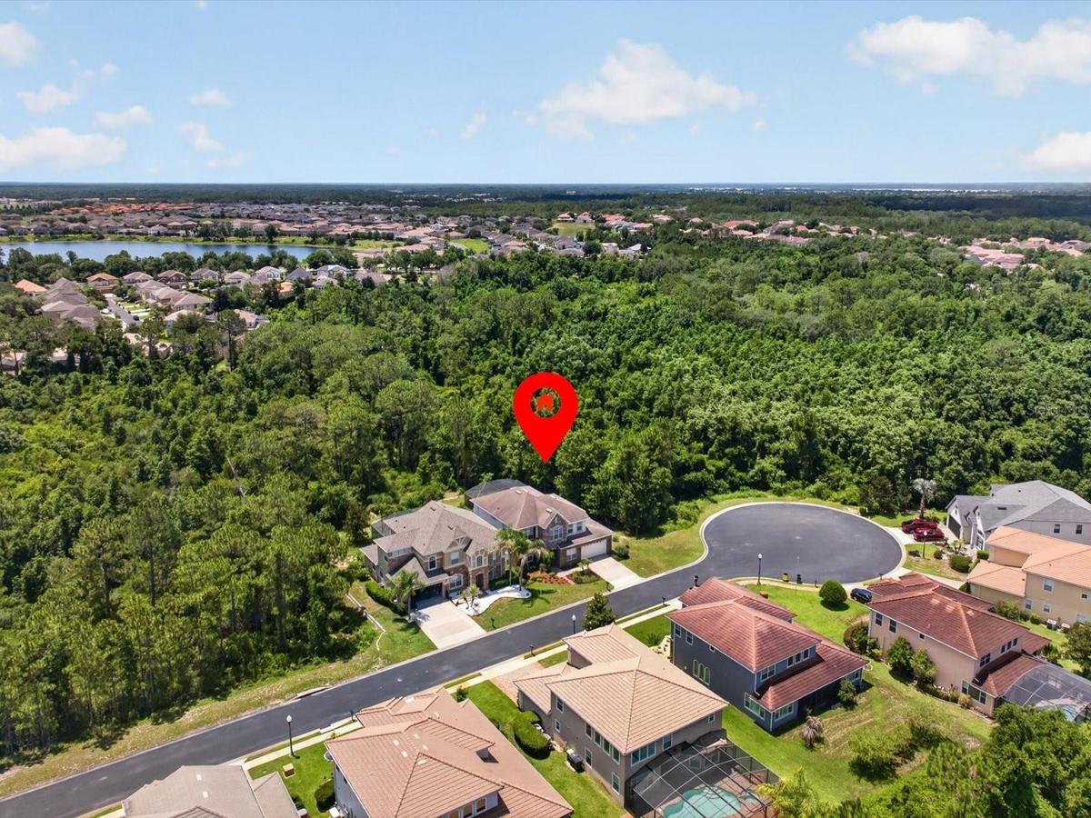 Aerial view of 561 Harriswood Court