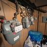 Gas meters Basement