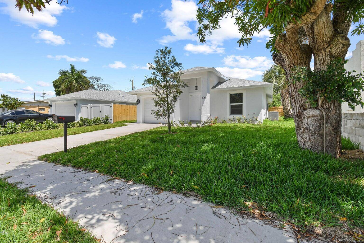 Newly built home centrally located in West Palm Beach.