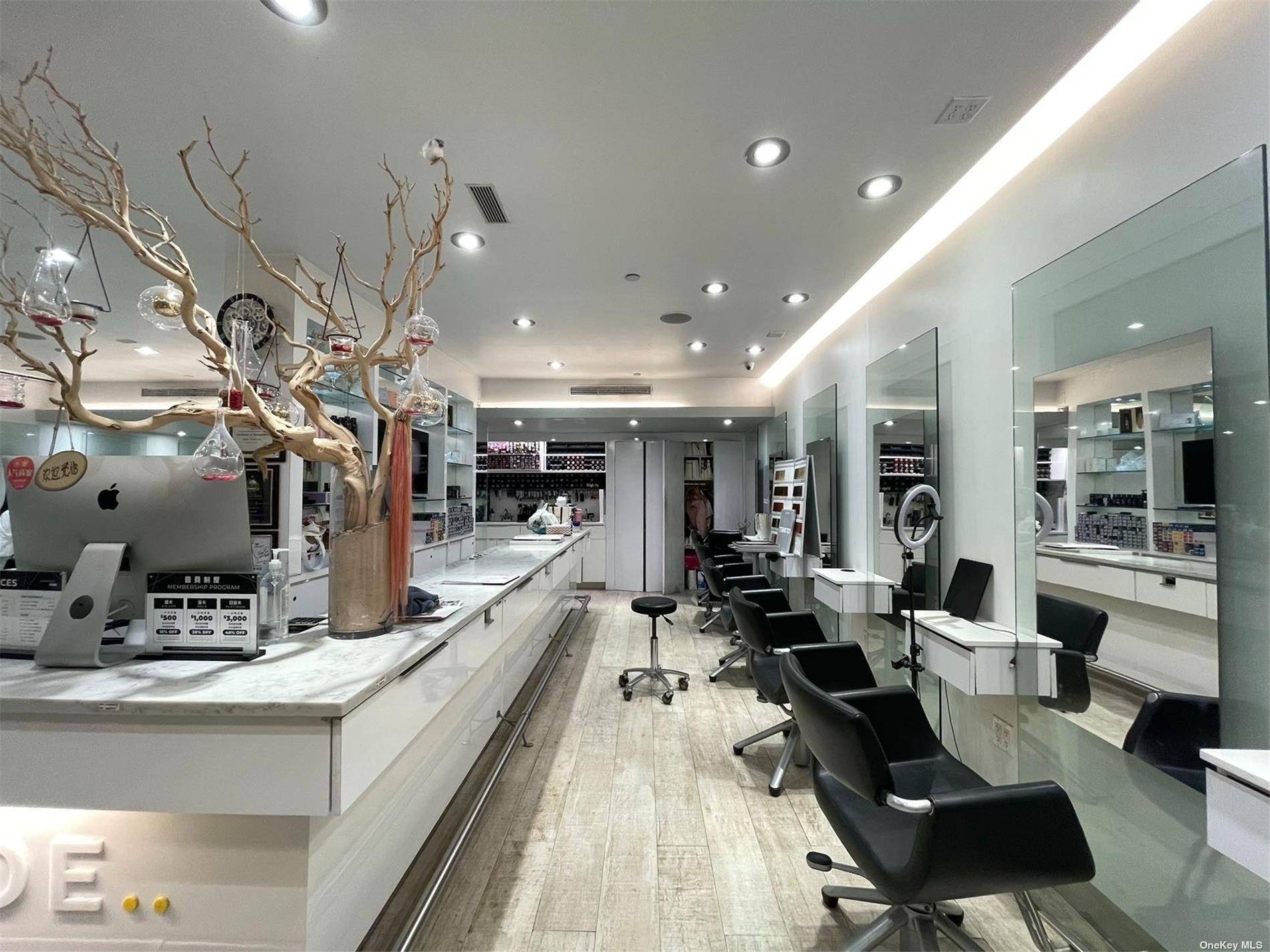 hair salon business for sale at the heart of Flushing, a busy area, great opportunity, great location.