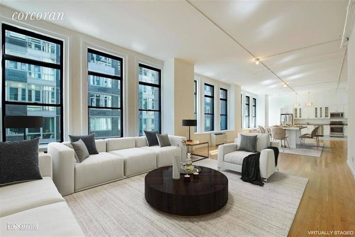 Beautiful, renovated, and spacious FULL FLOOR 4800 Square foot 5 Bedroom 3 Bath LOFT space located in the heart of Tribeca !