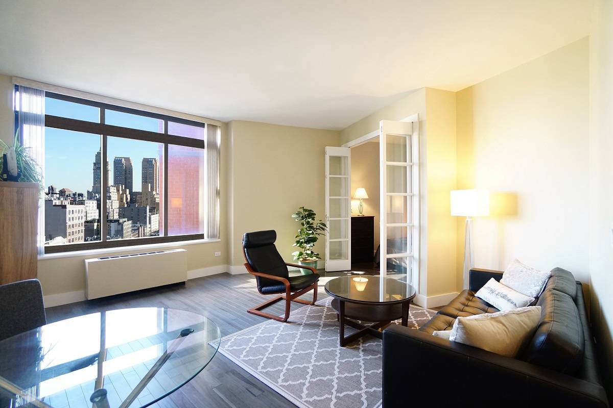 Furnished Spacious Luxury Alcove Studio w City Open View Full service Luxury Condominium in a Premium Location NO FEEAPARTMENT A furnished spacious luxury alcove studio totally renovated with high end ...