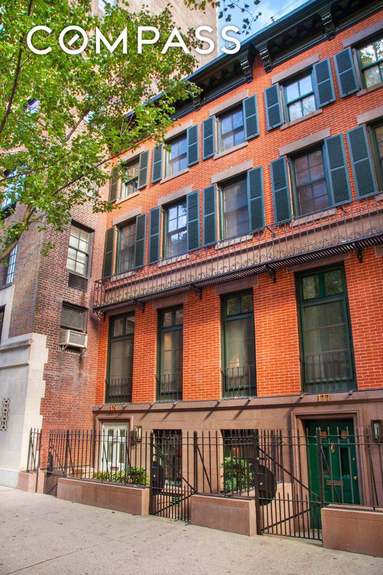 This rare and never before listed house at 175 East 78th Street is an incredible four story townhouse with a finished basement.