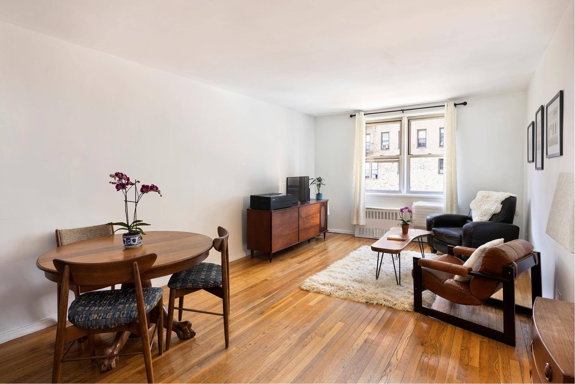 Welcome home to this bright renovated one bedroom home in the highly regarded 100 Overlook Terrace.