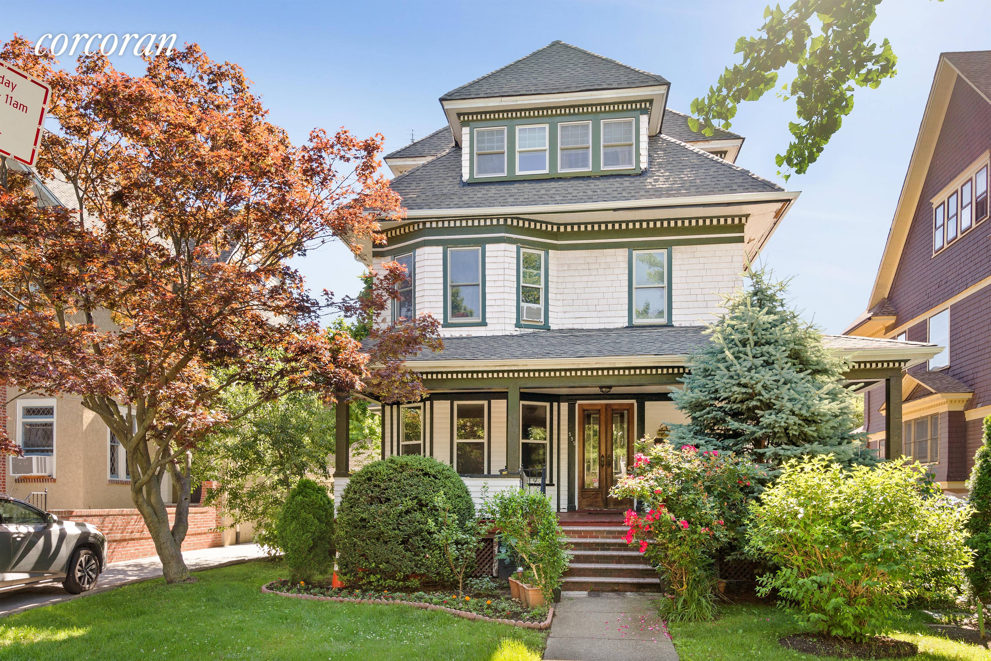 Welcome to 555 East 17th Street, located on a serene tree lined street in Ditmas Park.