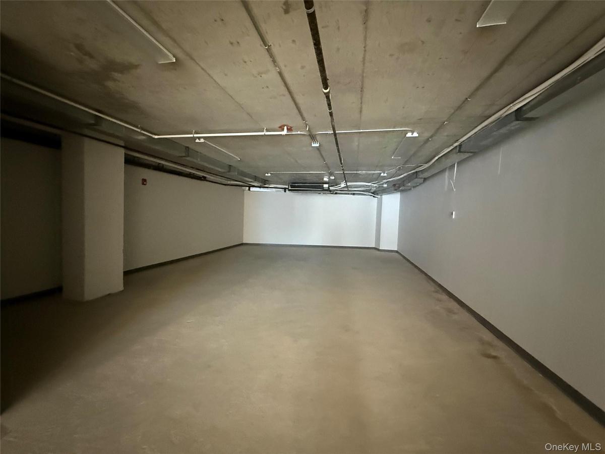View of unfinished basement