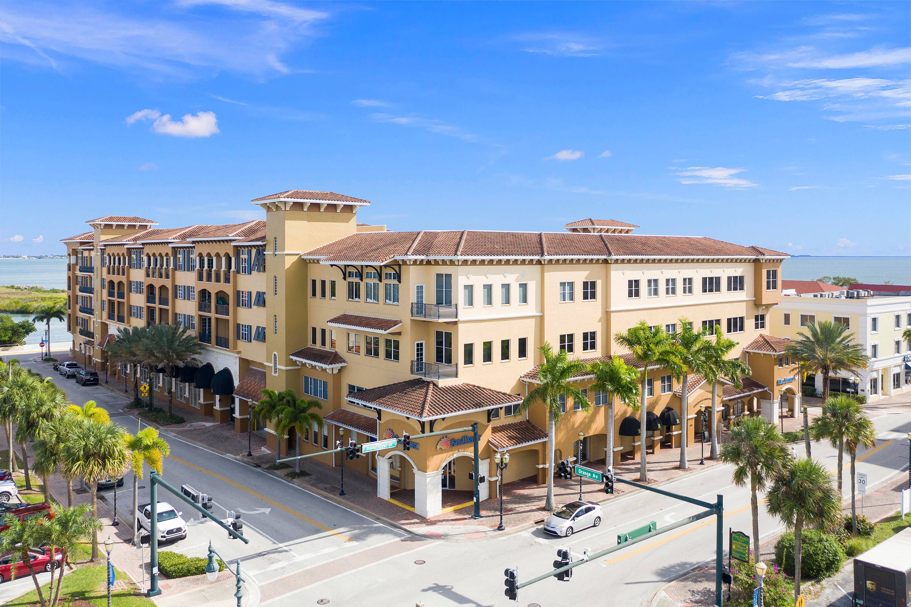 Here is your opportunity to own in the Prestigious Renaissance Building with water views of the Indian River and only steps to the county court house, downtown, local restaurants shopping.