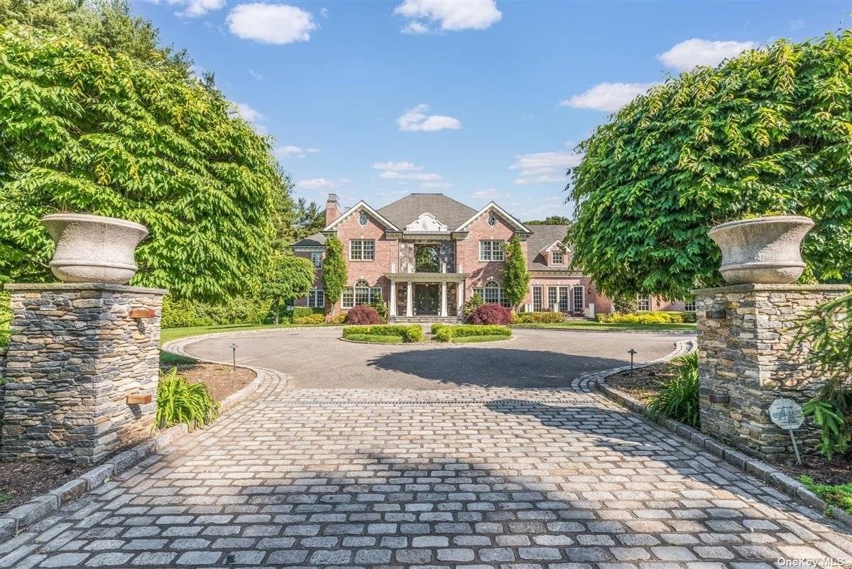 Welcome to this exquisite ultra luxury home located in the prestigious Upper Brookville neighborhood of Long Island.