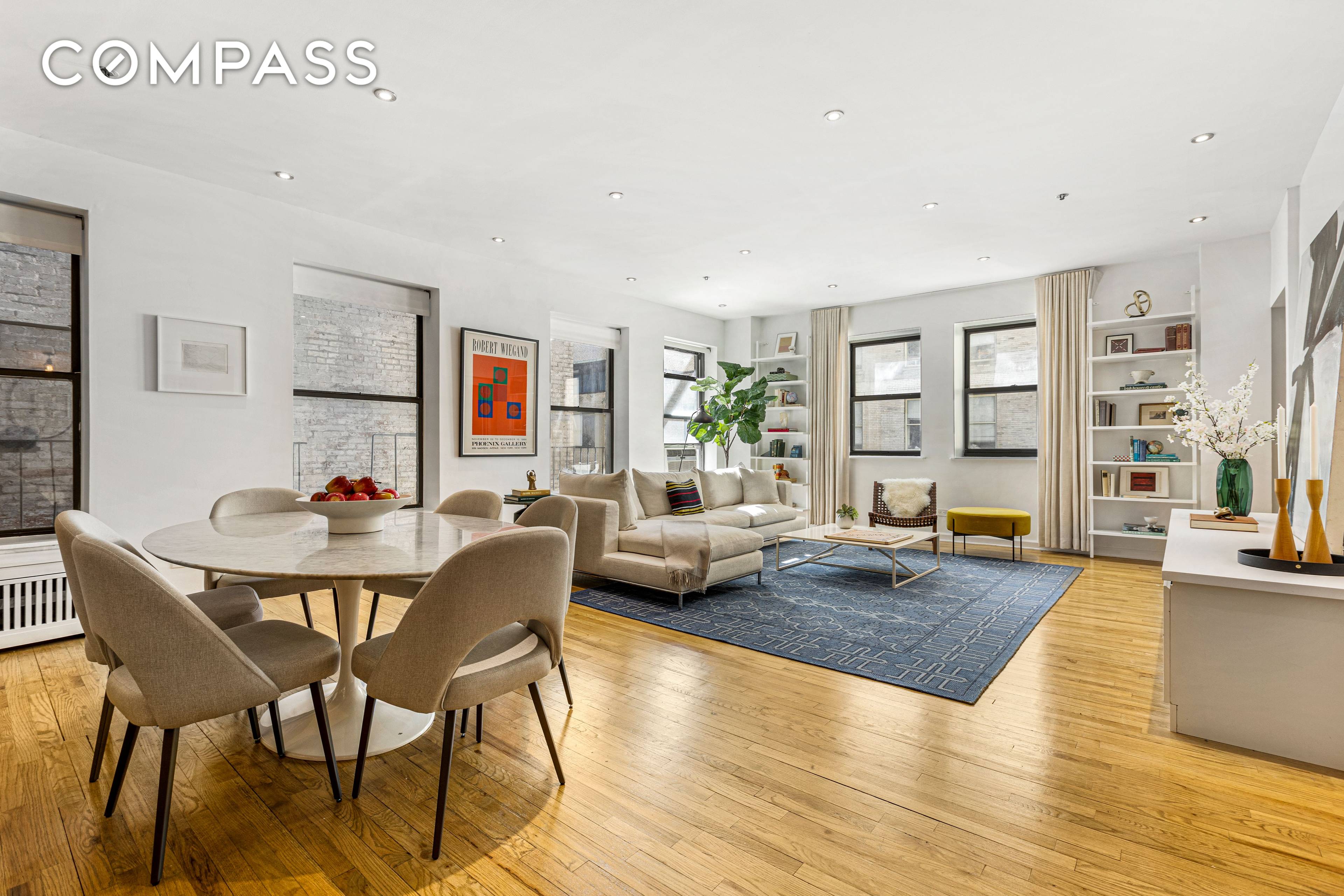 THE PERFECT 3BR 2BATH LOFT IN THE CENTER OF BROOKLYN HEIGHTS A rarely available J line apartment of loft like living spaces with three large bedrooms, two full baths, in ...