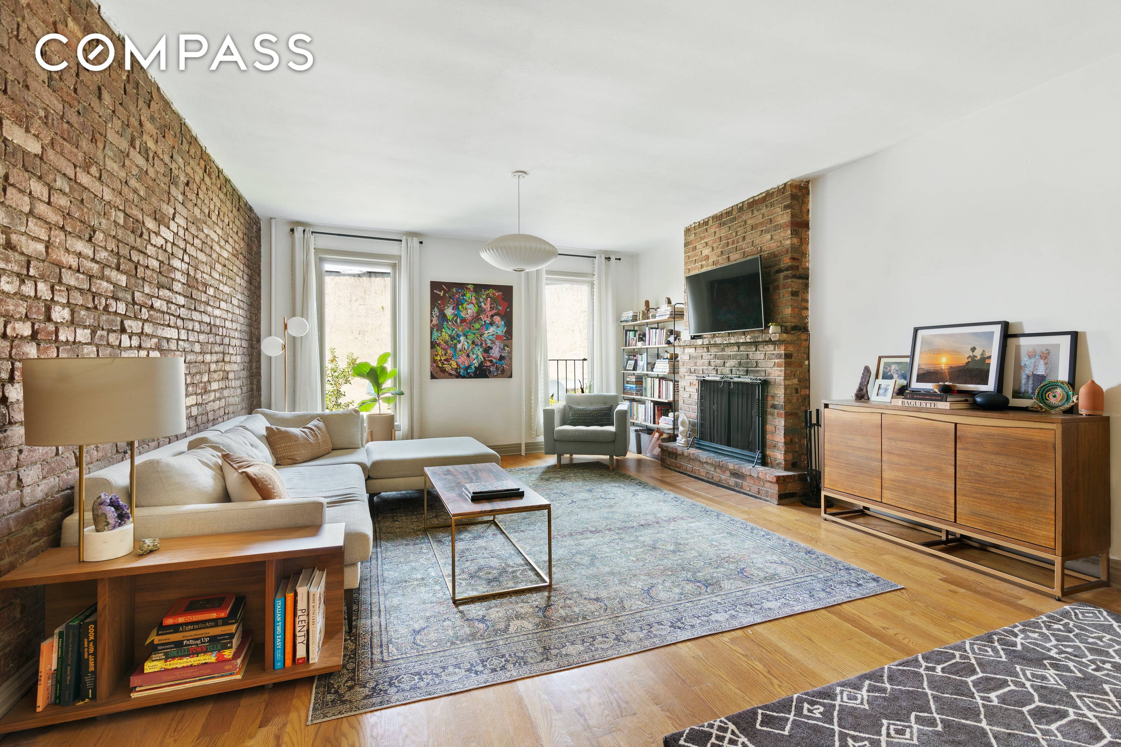 This beautiful, five story brownstone, integrates the new and pre war in a seamless blend, set against the backdrop of a perfectly manicured garden with private deck in prime Cobble ...