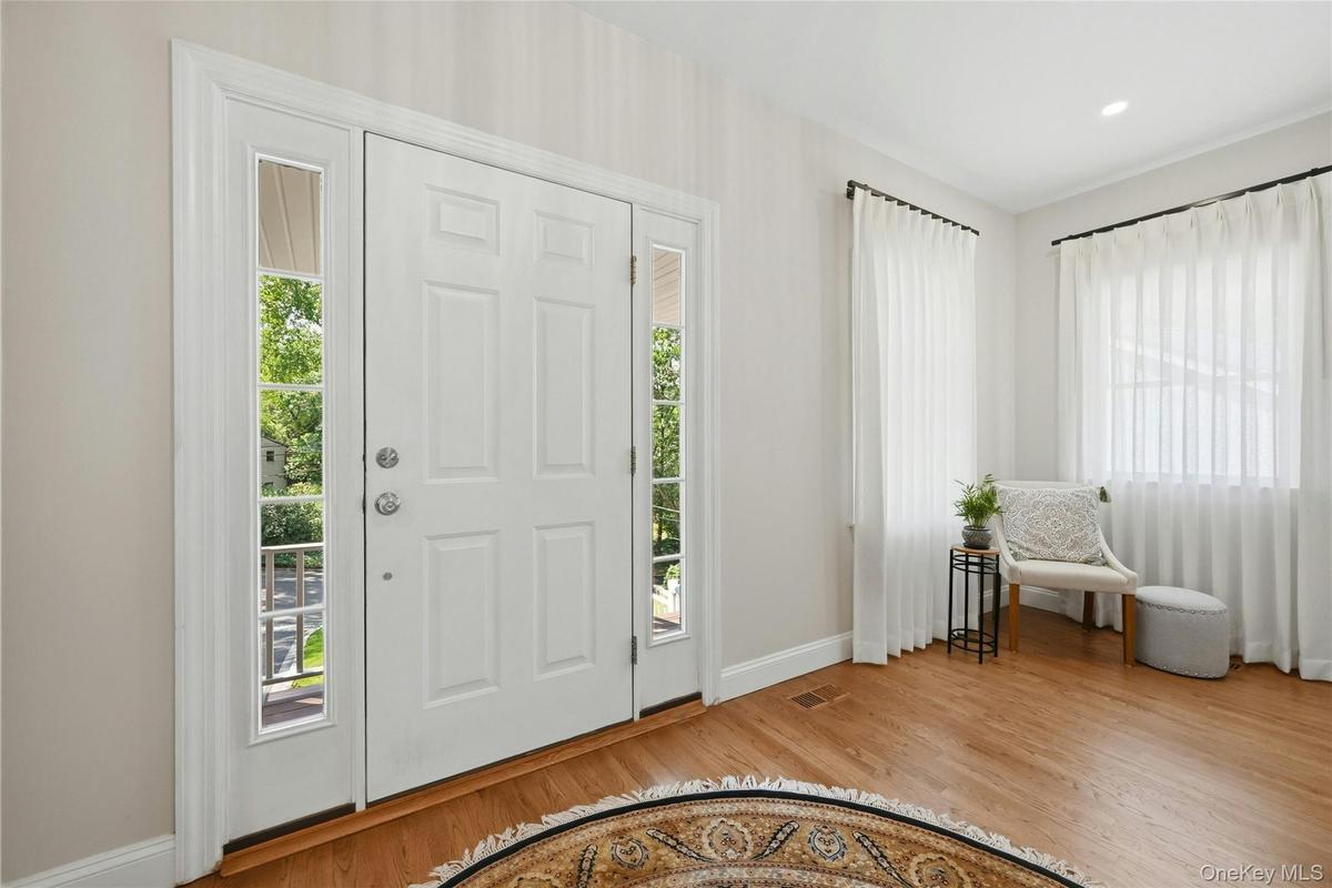 Gracious entry foyer