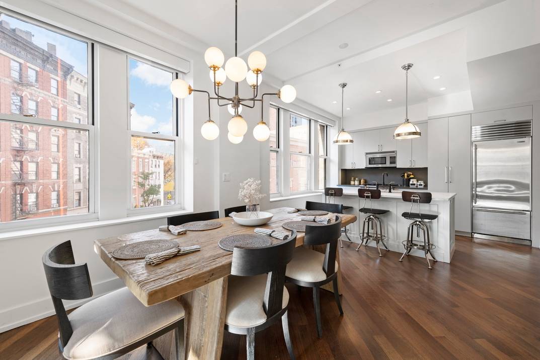 Perfectly appointed sun flooded two bedroom two bath is located in the heart of the West Village in one of the most coveted boutique condominiums on Waverly Place.