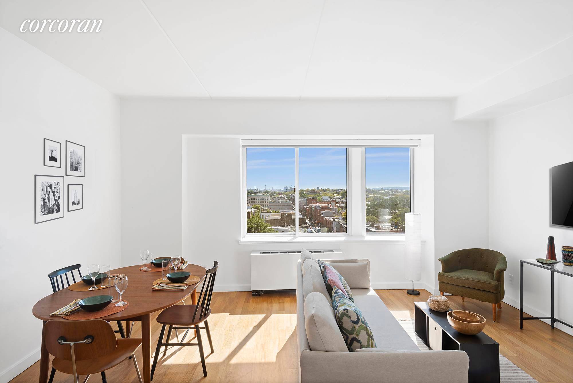 NEW to the Market 87 Smith Street 11B is a bright, modern Boerum Hill two bedroom two bathroom condo with a wide open exposure for all day light and views ...