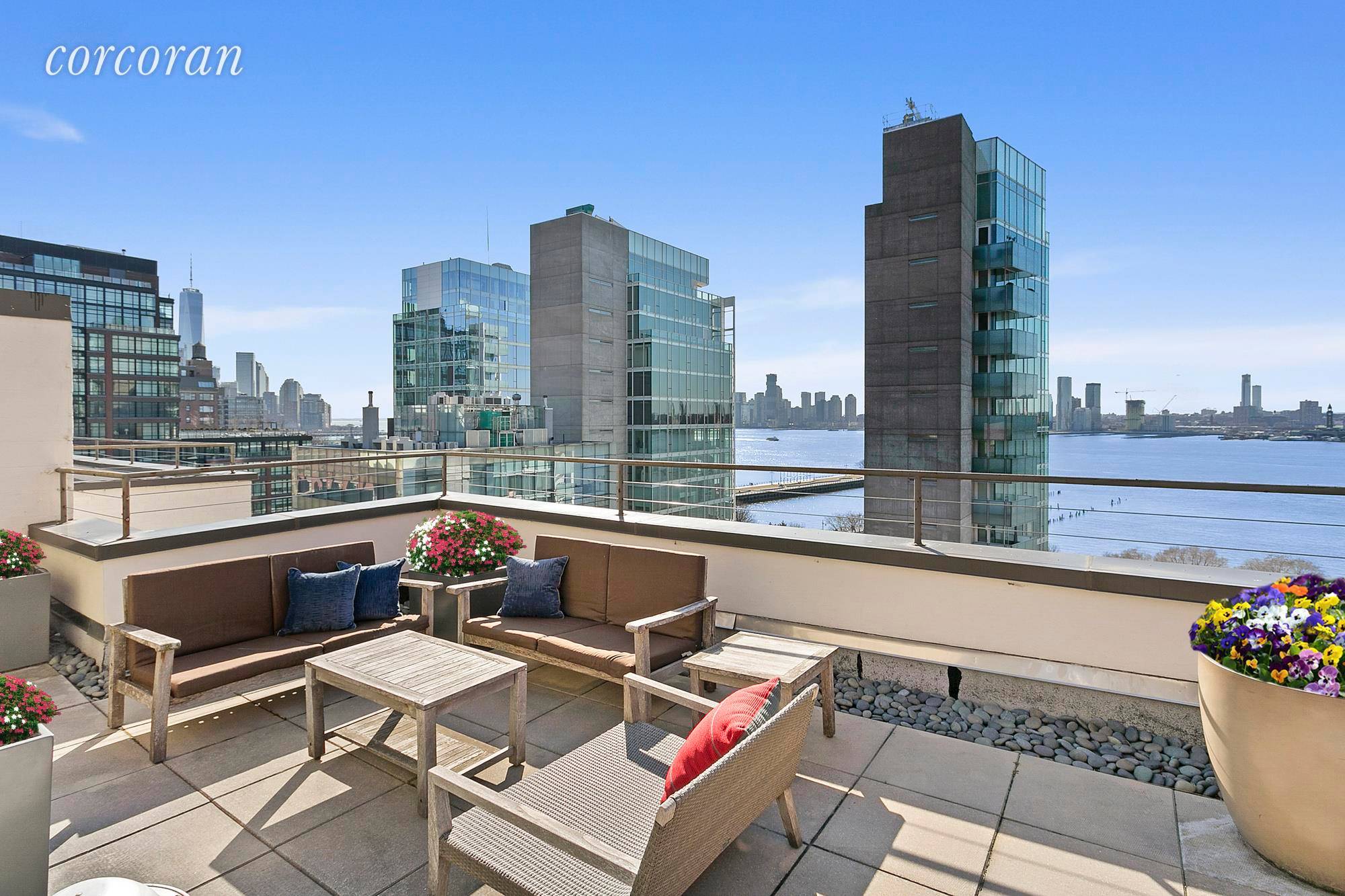 Presenting 155 Perry Street, Penthouse 8B.