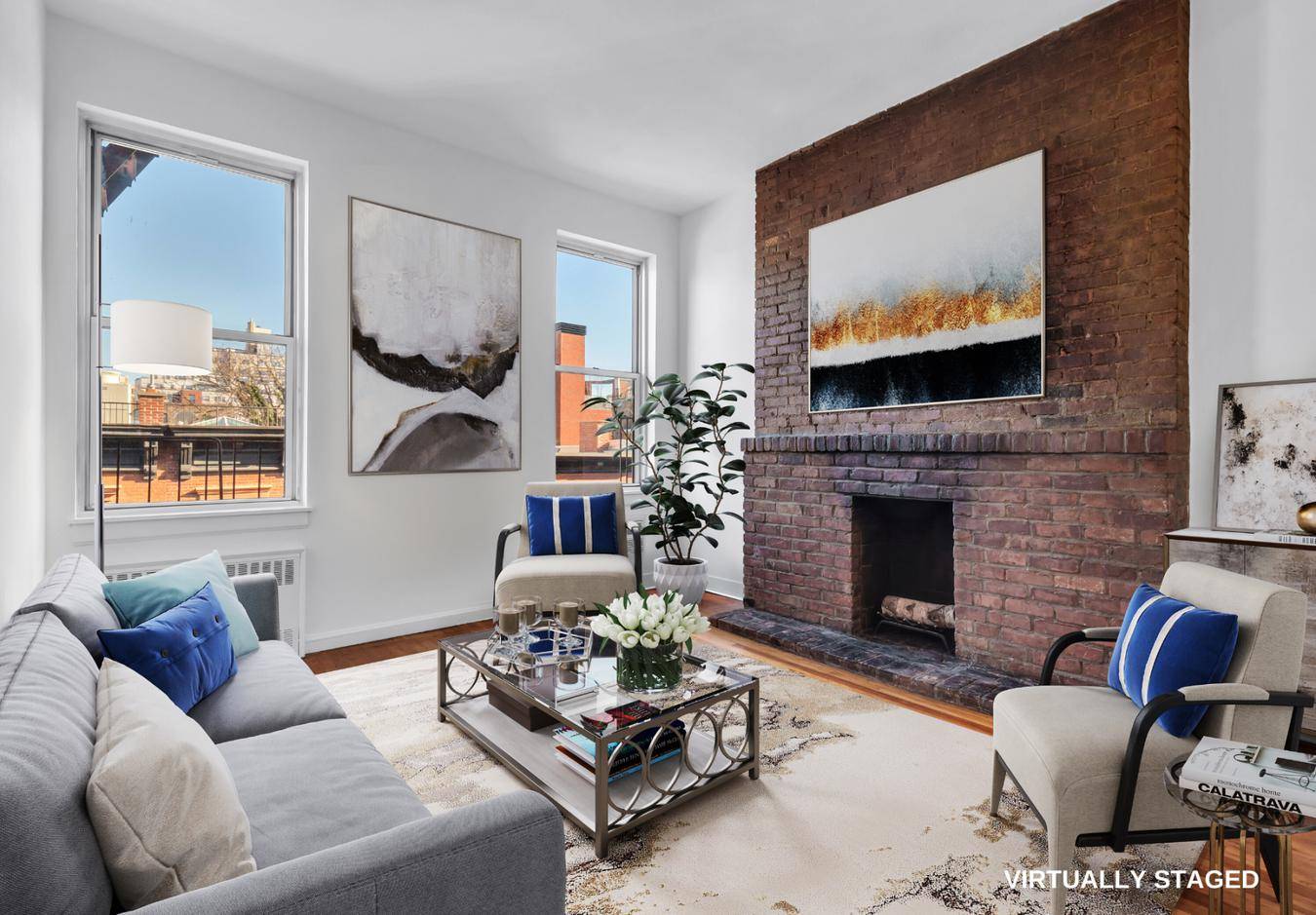 This unique, one bedroom, with approx 10 foot ceilings, one and a half bath duplex home boasts an unbelievably prime West Village location on idyllic West 4th Street, between Charles ...