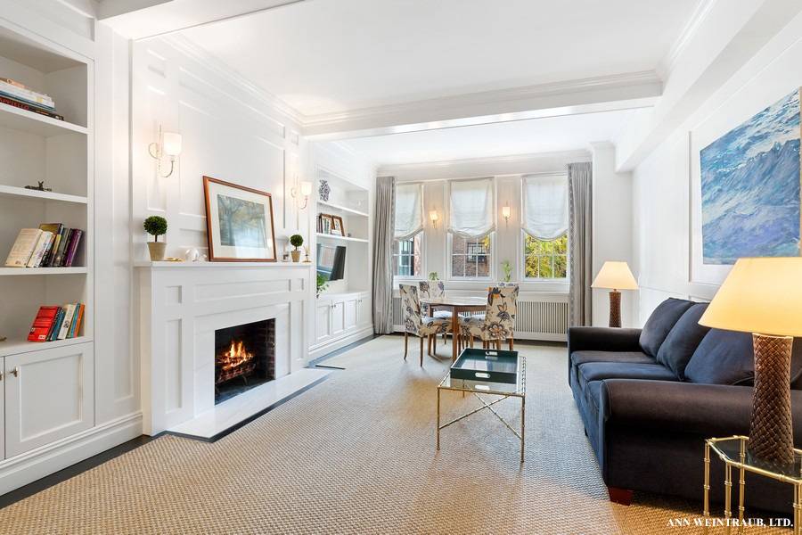 Classic and elegant lines define this mint, renovated one bedroom, one bath, pre war apartment.