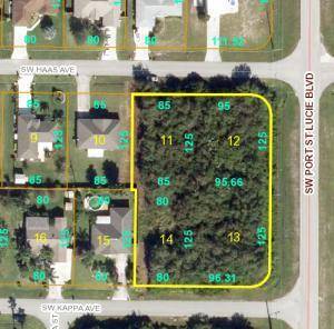 1, 02 acres Directly on PORT ST LUCIE BLVD.