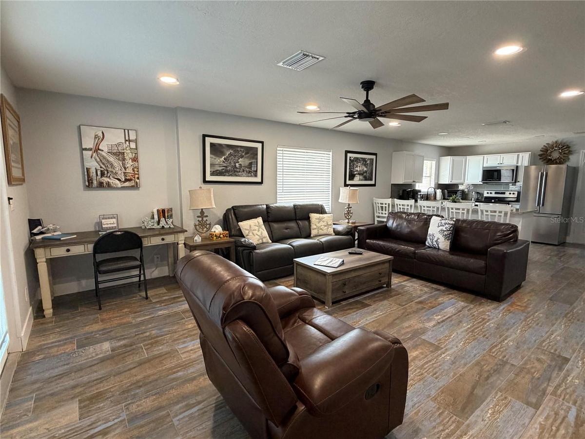 Livingroom/Kitchen area in Main Unit