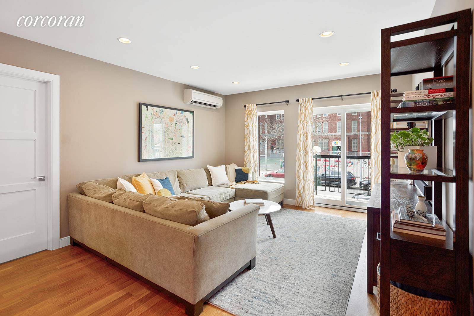 Welcome home to this sprawling, 1818 sqft, three bed, two and a half bath apartment with private storage and a deeded parking spot, ideally situated just one flight up !