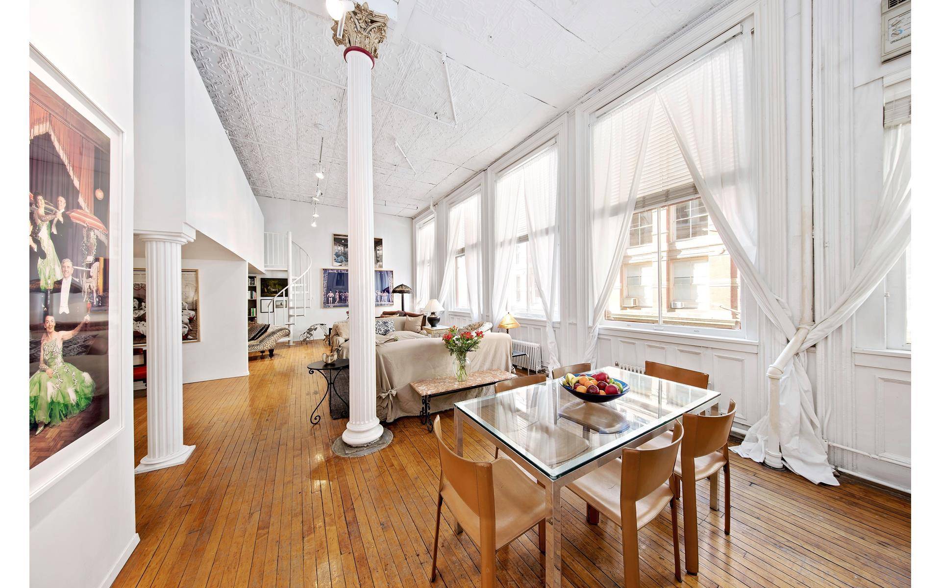 For the first time in almost 50 years comes a once in a lifetime opportunity to purchase this stunning, sun flooded, extra wide, floor through mega loft located on one ...