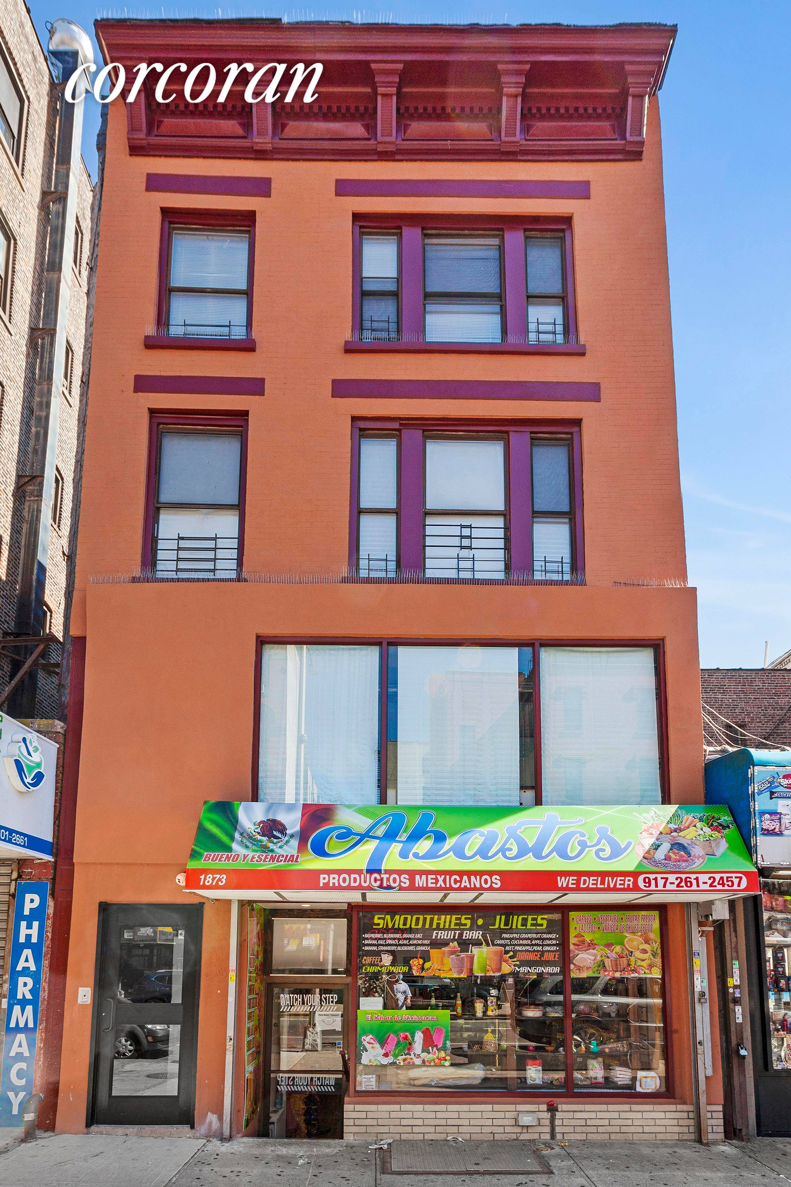 This is an Incredible and rare mixed use building, in the Heart Of East Harlem, where investors are interested in a deal like this.