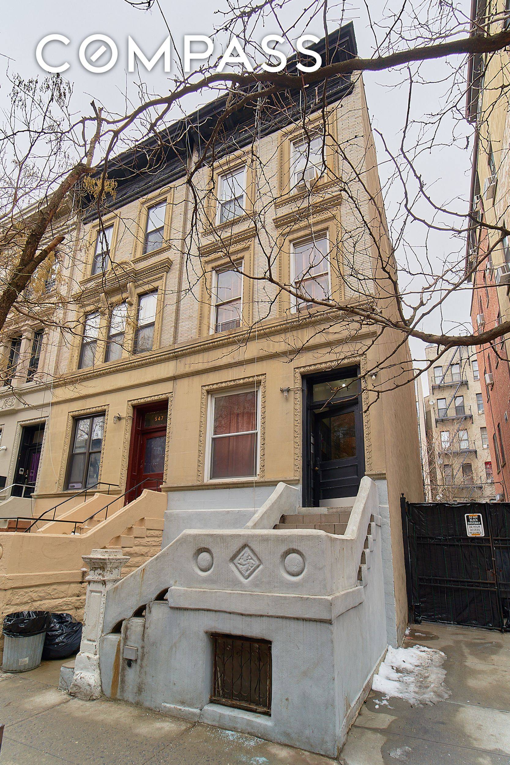 Delivered vacant ! ! Welcome to 545 West 152nd street Five family townhouse, a great opportunity for a savvy investor or a knowledgeable buyer.