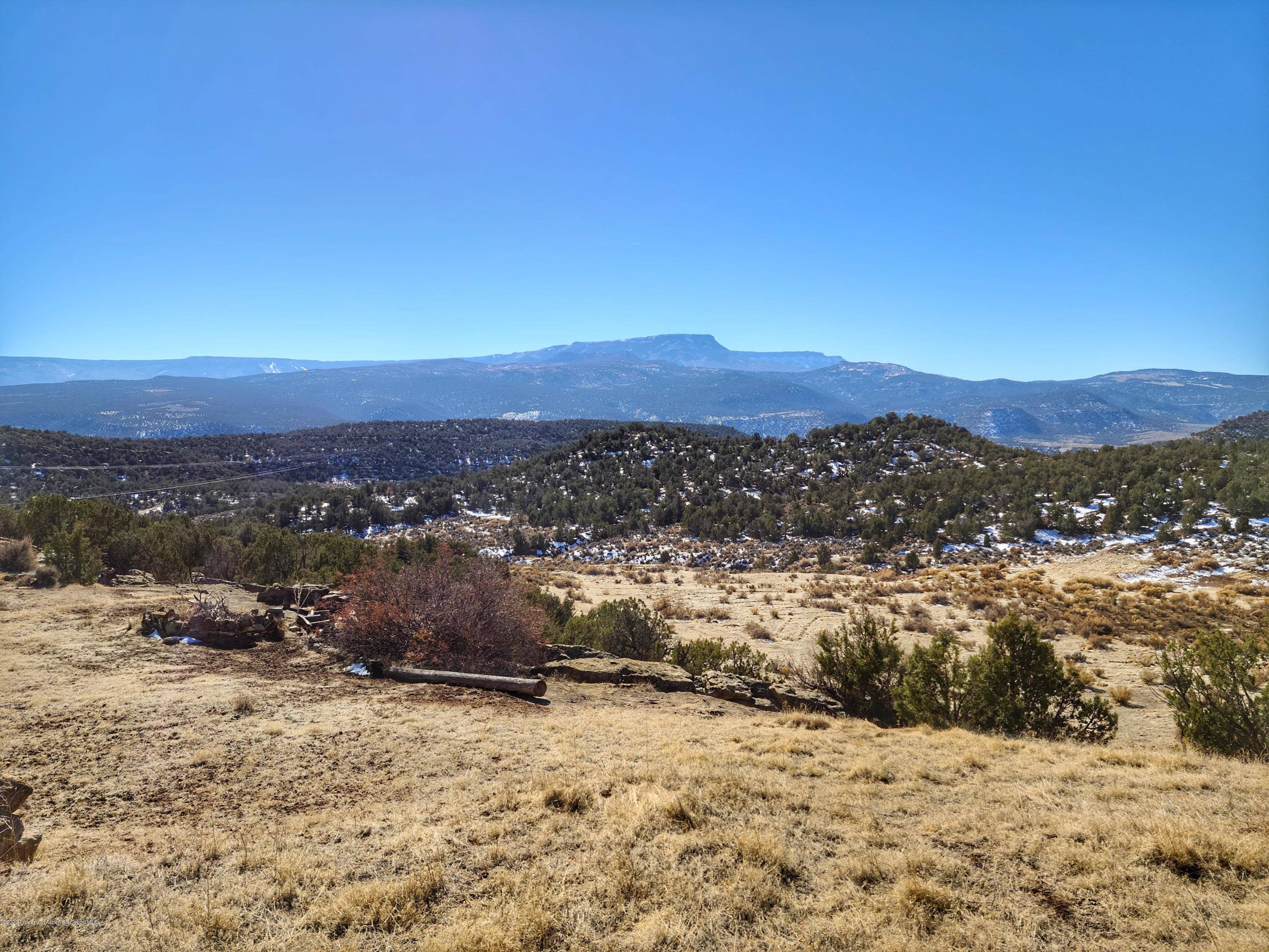 Rare opportunity to own 120 acres located at the top of Horse Canyon Road on the Grand Mesa.
