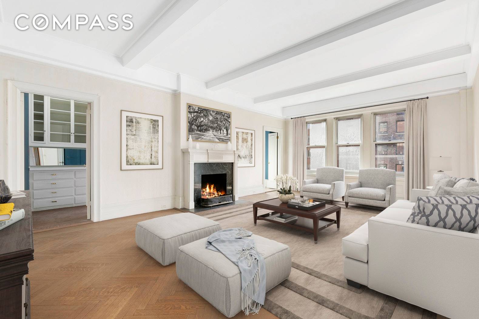 Create the perfect modern meets classic home in this sprawling four bedroom, four bathroom residence awaiting your vision and style in a full service Upper East Side cooperative.