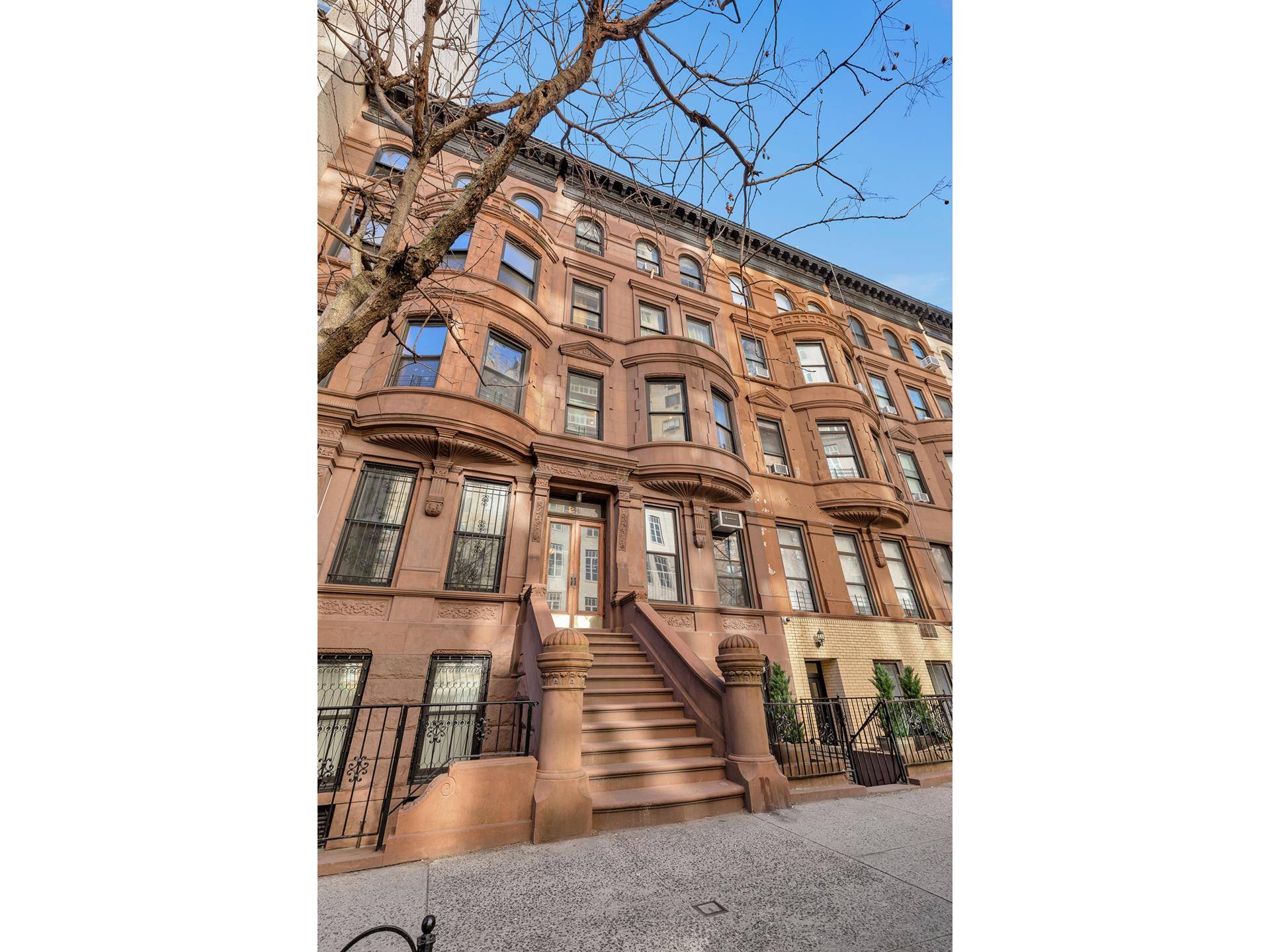Located at 24 West 96th Street, right next to Central Park, this five story, 20 foot wide brownstone offers a blend of urban convenience, spacious living and additional income.