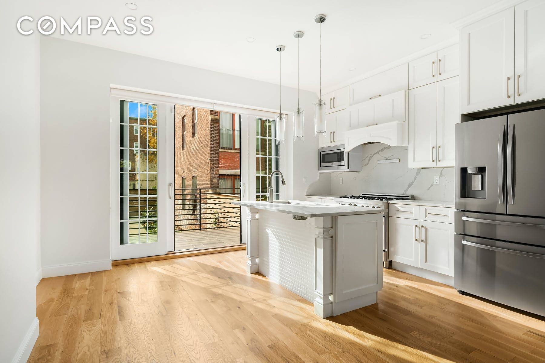 Flawless design, fantastic light and a masterful renovation await in this exceptional three bedroom, three and a half bathroom triplex on a beautiful tree lined block in Crown Heights.