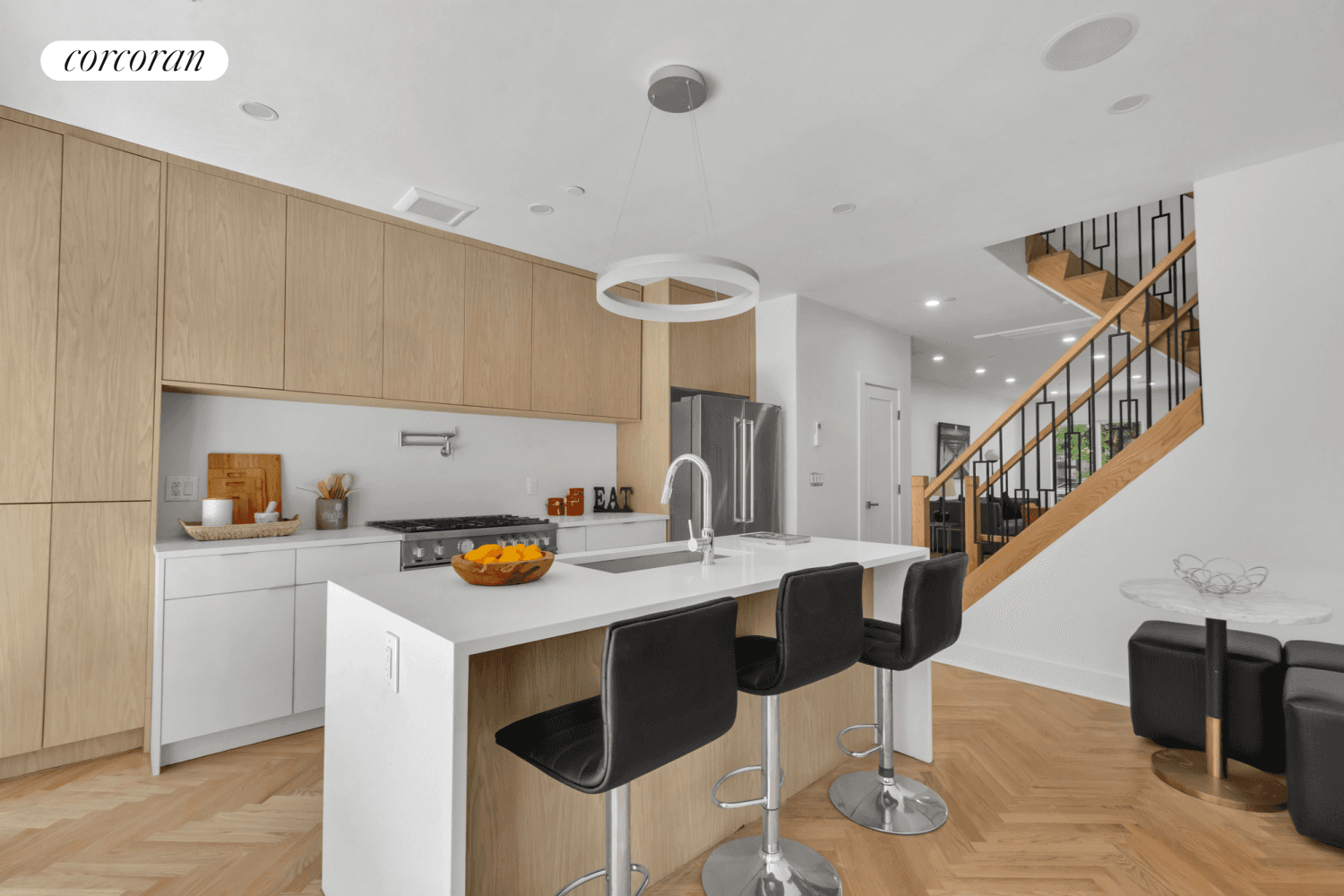 Welcome home to 711 6th Avenue ; a gut renovated, developer finished single family townhouse sitting on a quiet, tree lined street right on the dreamy border of Park Slope ...