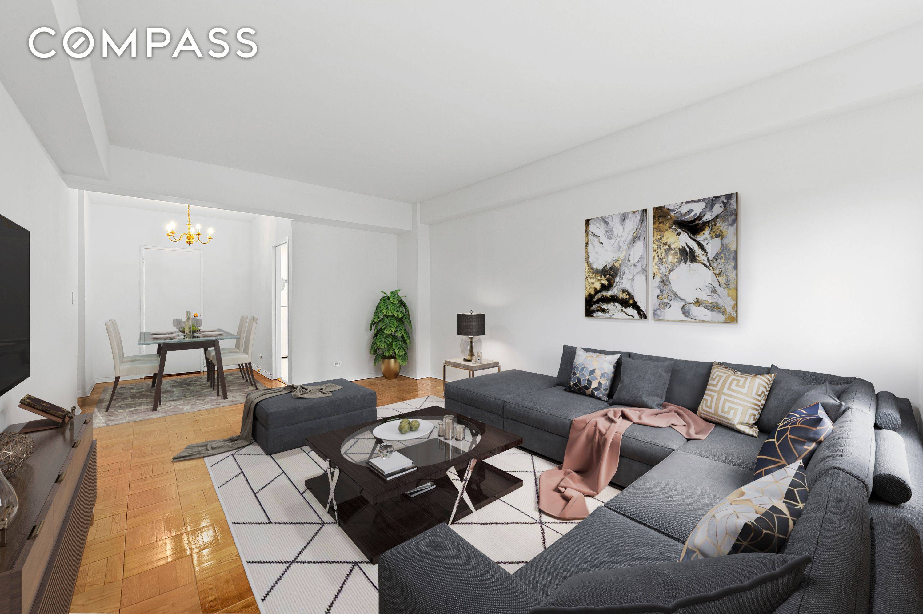 A spacious 1 bedroom 1 bathroom home at 165 East 72nd Street, one of the best cooperatives in New York City.