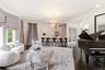 Elegant Living Room | Built-in Bar