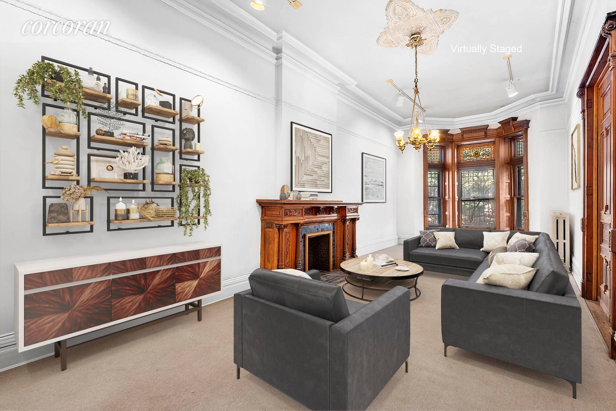 Spectacular 6000 sf brownstone awaits your customization in prime Park Slope.
