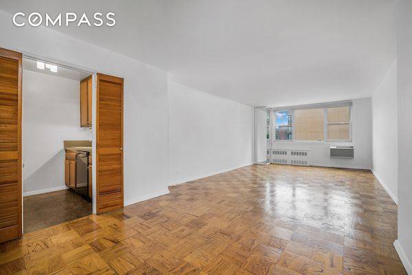 Enjoy beautiful city views from Greenwich Village to Hudson Yards and gorgeous sunsets from this spacious one bedroom home in one of Chelsea's most desirable cooperatives, The Vermeer.