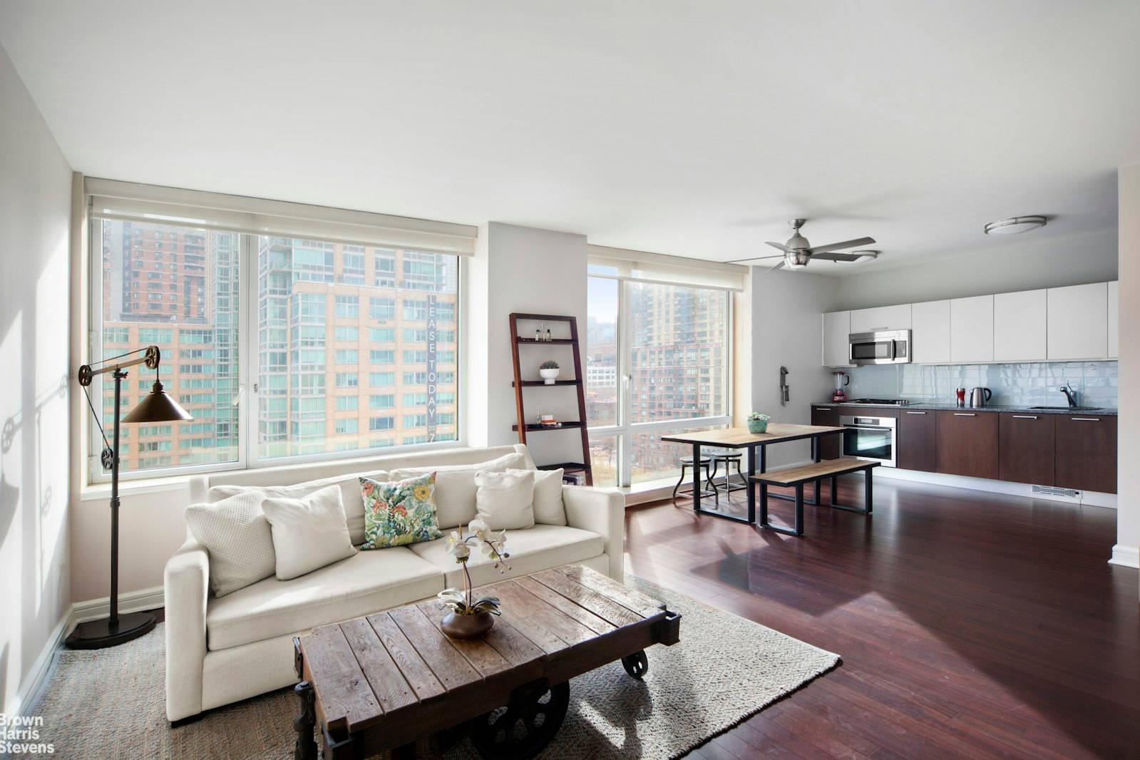 Beautiful super sized apartment with fabulous light and open city views at The Avery.