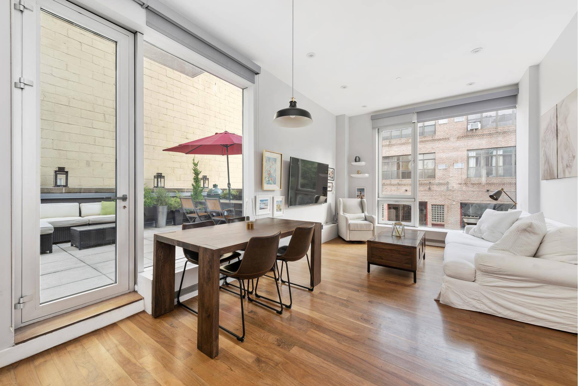Brand New Beautiful one bedroom home with huge terrace in the heart of Williamsburg.