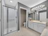 Shower stall.