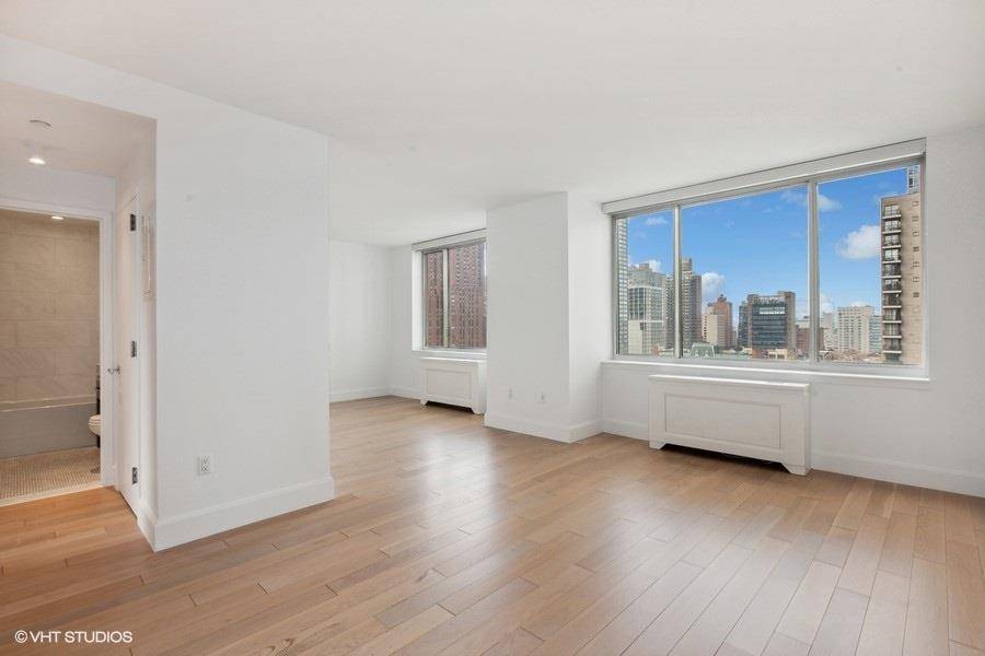Now available at the residences at 389 located on a quiet tree lined street in the Upper East Side is a beautifully maintained corner 1 bedroom, 1 bathroom with convertible ...