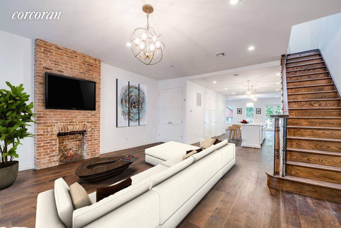 Welcome home to 1065 Hancock Street, a recently renovated, two family townhouse.