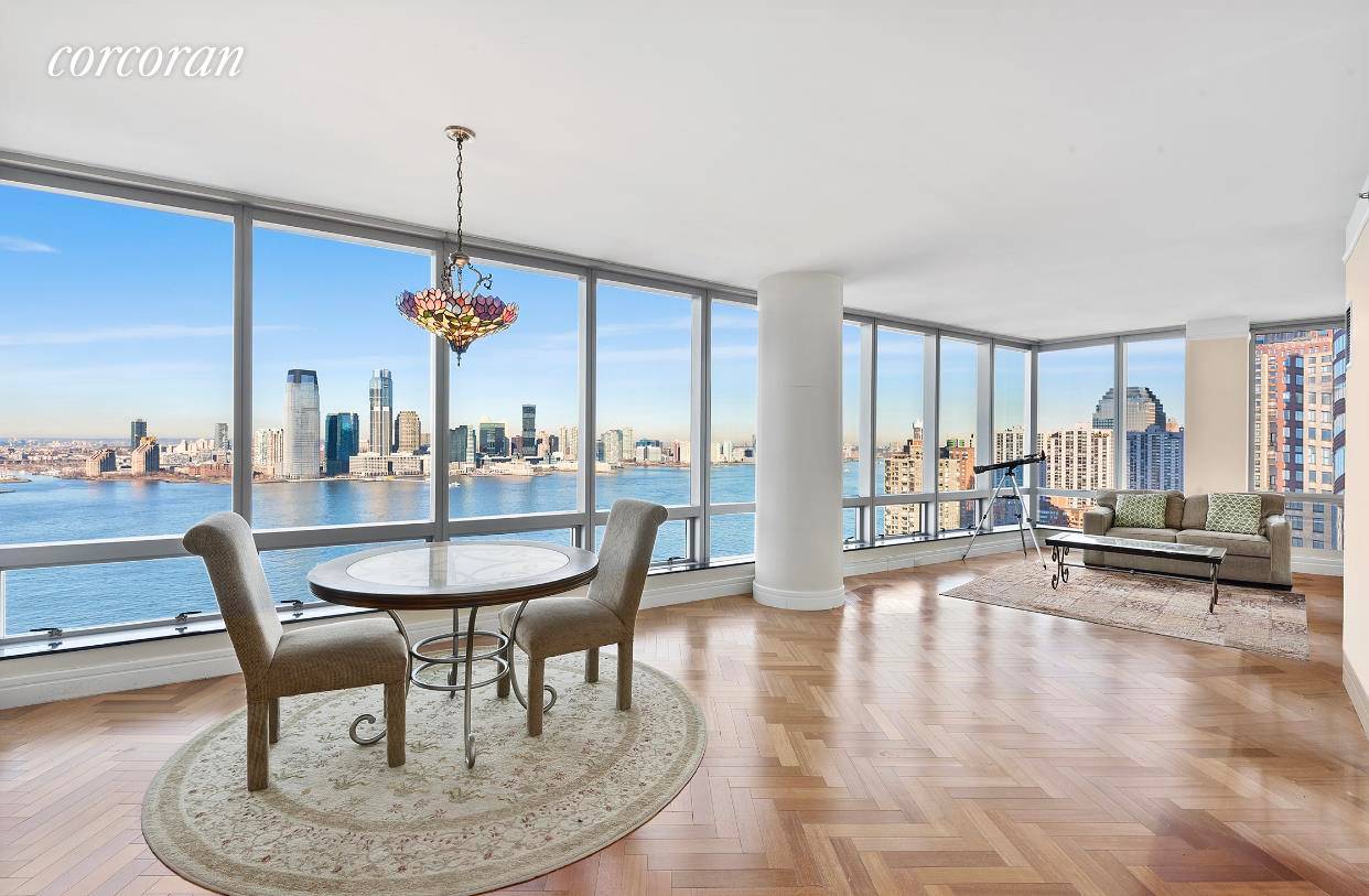 Extraordinary, renovated two bedroom, two and a half bathroom in the world renowned Ritz Carlton Battery Park condominium.