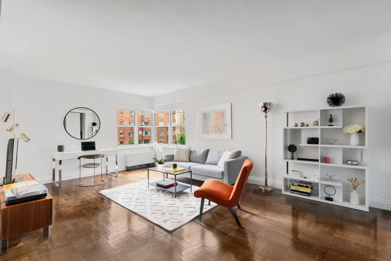 This modern, beautifully renovated, loft like jr one bedroom is now available in one of Lower Fifth Avenue s premier full service buildings, The Brevoort.
