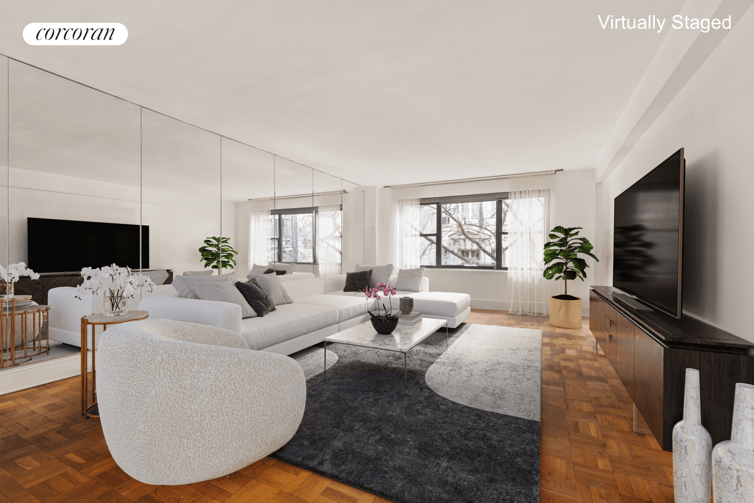 Welcome to Apartment 4EN at 1025 Fifth Avenue, a distinguished residence offering an exceptional opportunity for customization in one of Manhattan's most coveted locations.