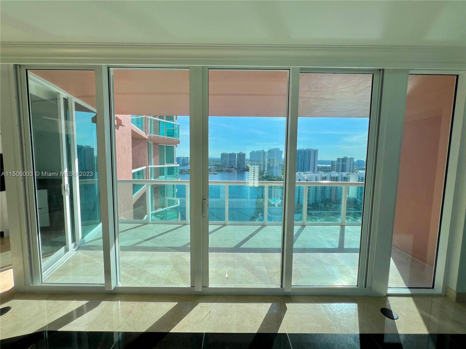 Brand new remodeled unit in a high floor in Hidden Bay Aventura, beautiful marble floors, new European kitchen, with all new appliances, drop ceilings throughout the unit with a new ...