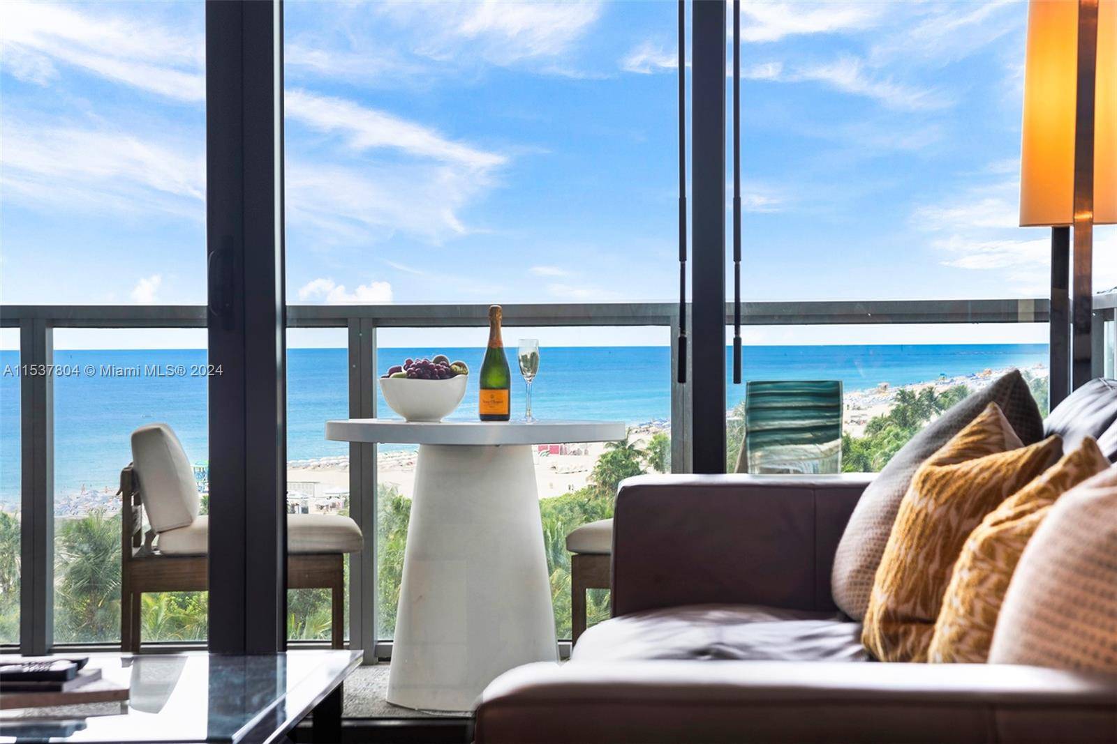This private residence at the W Hotel South Beach allows you to enjoy a waterfront vacation with either friends or family just footsteps away from the beautiful white sand of ...