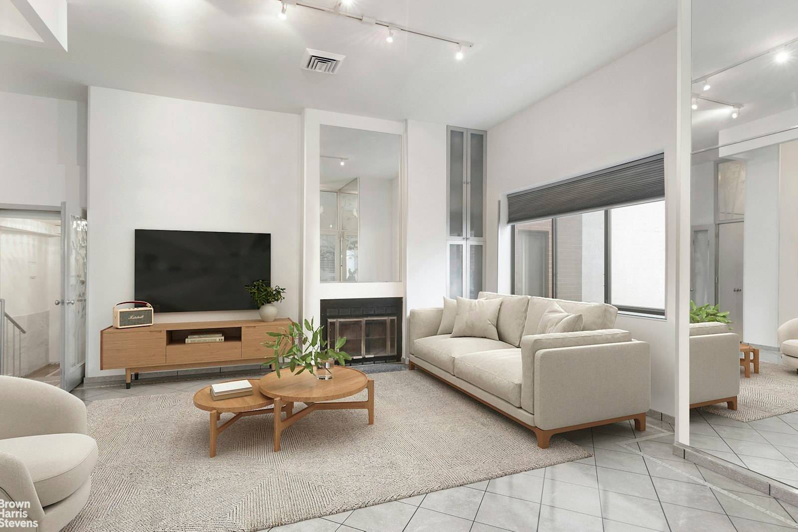 Space is always a premium in New York, and this 1, 200 square foot duplex 2 bedroom 2 bathroom perfectly fits the bill.