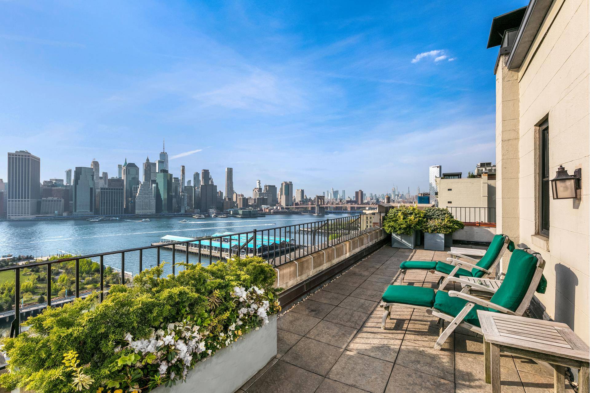 The Most Prime Penthouse in Brooklyn Heights With 93 feet of direct East River and New York Harbor frontage, Penthouse B at One Pierrepont Street offers a spectacular 360 degree ...