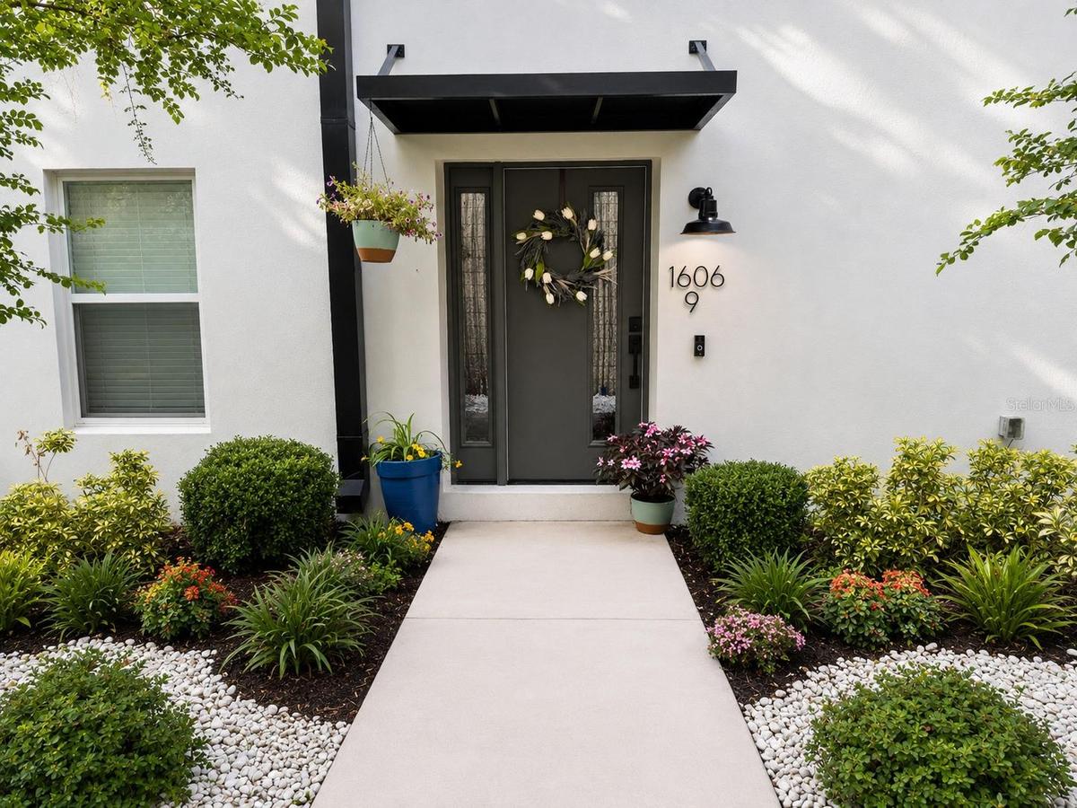 Front entrance.