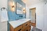 Updated guest bathroom light and airy