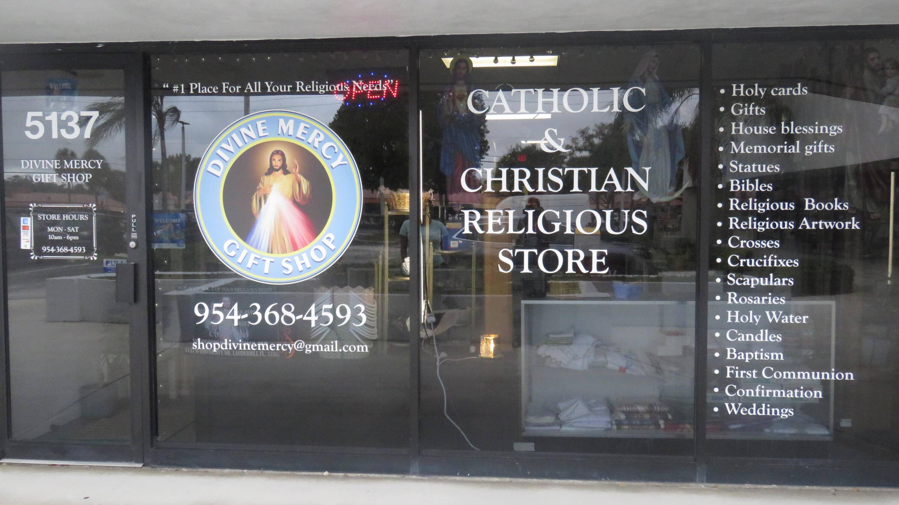 Distinguished Divine Mercy Gift Shop located in the hard of Lauderhill is currently on the market.